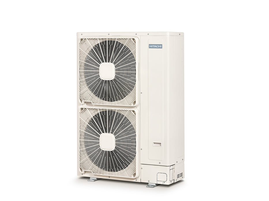 Hitachi Yutaki outdoor unit with double fan